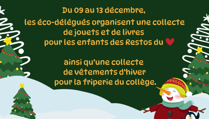 En décembre Collecte de jouets, livres et dépôts de vêtement d’hiver pour la friperie.png